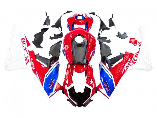 Online Blanco Rojo Azul Negro HRC Carenado Moto Honda CBR1000RR 2017-2023