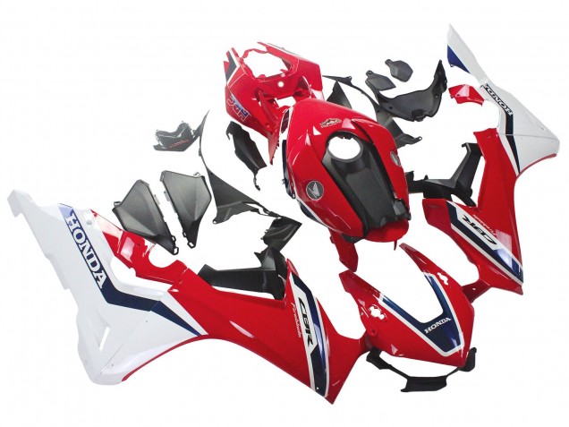 Online Blanco Rojo Azul Oscuro Fireblade Carenado Moto Honda CBR1000RR 2017-2023