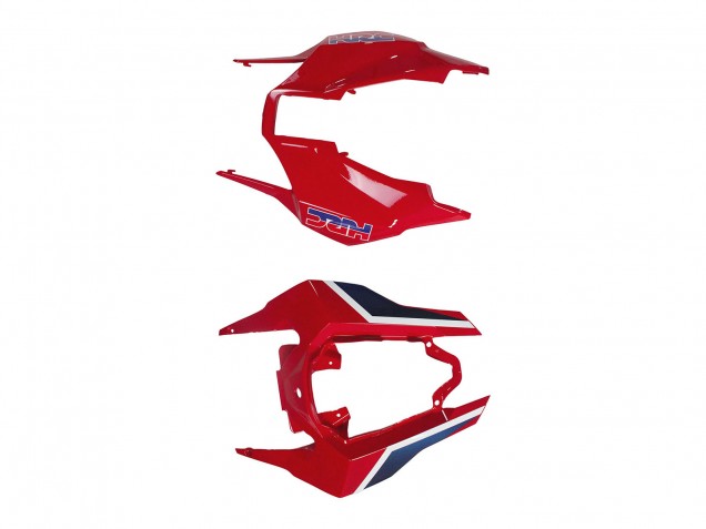 Online Blanco Rojo Azul Oscuro Fireblade Carenado Moto Honda CBR1000RR 2017-2023