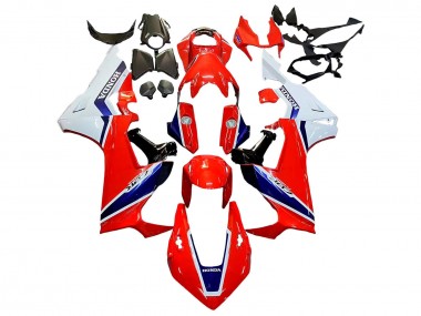 Online Blanco Rojo Azul Kits Carenados Moto Honda CBR1000RR 2017-2023