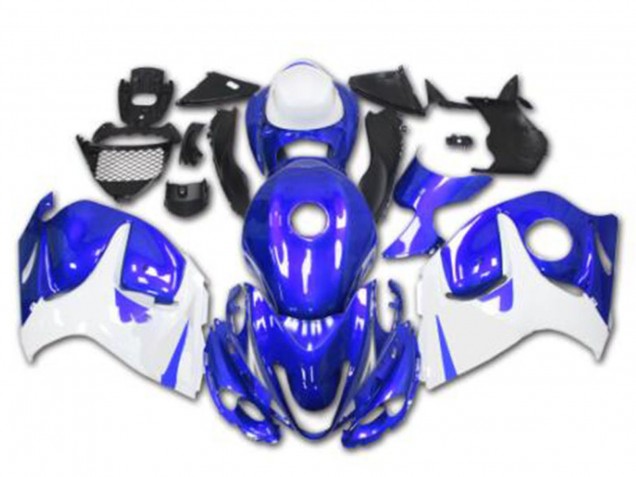 Online Azul Blanco Carenado Moto Suzuki GSXR 1300 Hayabusa 2008-2020