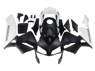Online Blanco Negro Mate Carenado Moto Honda CBR600RR 2003-2004