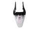 Online Blanco Rojo Negro Brillante Monstruo Carenado Moto Honda CBR600RR 2003-2004