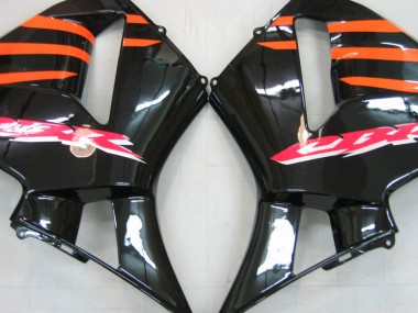 Online Naranja Negro Plata Carenado Moto Honda CBR600RR 2005-2006