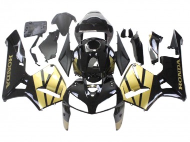Online Negro Oro Carenados Moto Honda CBR600RR 2005-2006