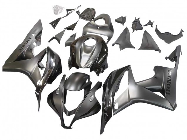 Online Plata Negro Brillante Carenados Moto Honda CBR600RR 2007-2008