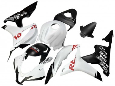 Online Blanco Negro Mate Rojo Repsol Carenado Moto Honda CBR600RR 2007-2008