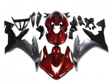 Online Rojo Plata Negro Carenado Moto Yamaha YZF R1 2002-2003