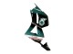 Online Azul Verdoso Negro Brillante Petronas 20 Carenados Moto Honda CBR600RR 2013-2023