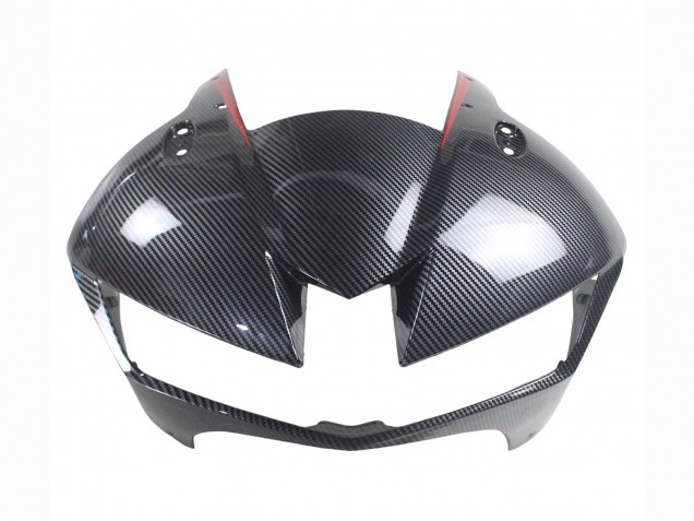 Online Negro FibraCarbono Rojo Carenado Moto Honda CBR600RR 2013-2023