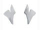 Online Negro Blanco Carenados Moto Kawasaki ZX10R 2004-2005