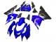 Online Azul Negro Ninja Carenado Moto Kawasaki ZX10R 2004-2005