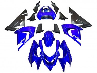 Online Azul Negro Ninja Carenado Moto Kawasaki ZX10R 2004-2005