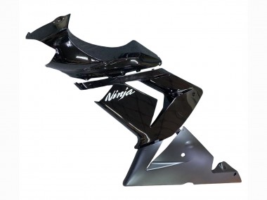 Online Negro Brillante Mate Ninja Carenado Moto Kawasaki ZX10R 2004-2005