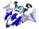 Online Azul Brillante Blanco Fiat Motul Carenado Moto Kawasaki ZX10R 2004-2005
