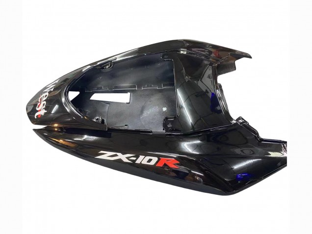 Online Blanco Negro West Ninja Carenado Moto Kawasaki ZX10R 2004-2005
