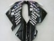 Online Blanco Negro West Ninja Carenado Moto Kawasaki ZX10R 2004-2005