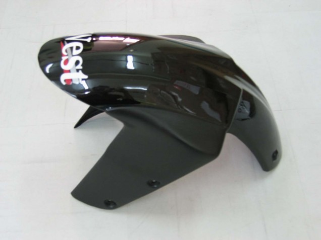 Online Blanco Negro West Ninja Carenado Moto Kawasaki ZX10R 2004-2005