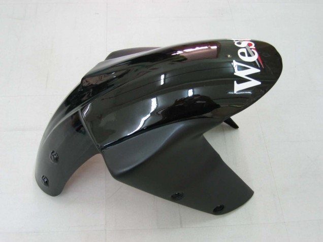 Online Blanco Negro West Ninja Carenado Moto Kawasaki ZX10R 2004-2005