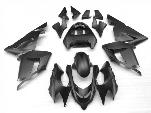 Online Negro Mate Carenado Moto Kawasaki ZX10R 2004-2005