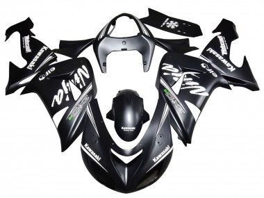 Online Negro Mate Carenados Moto Kawasaki ZX10R 2006-2007