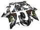 Online Gris Amarillo Negro Brillante Monstruo Elf Carenado Moto Kawasaki ZX10R 2006-2007