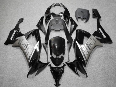 Online Negro Mate Gris Motul Carenado Moto Kawasaki ZX10R 2006-2007