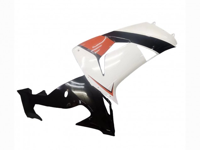 Online Blanco Naranja Negro Carenado Moto Kawasaki ZX10R 2006-2007