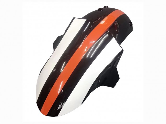 Online Blanco Naranja Negro Carenado Moto Kawasaki ZX10R 2006-2007