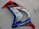Online Blanco Azul Rojo Negro SBK Maxxis Carenado Moto Kawasaki ZX10R 2011-2015