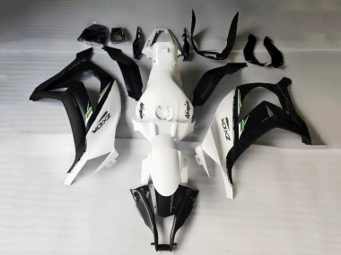 Online Blanco Negro Mate Verde Calcomanías Carenado Moto Kawasaki ZX10R 2011-2015