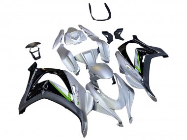 Online Plata Verde Negro Carenados Moto Kawasaki ZX10R 2016-2020