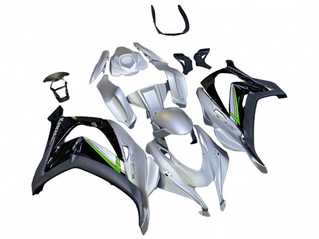 Online Plata Verde Negro Carenados Moto Kawasaki ZX10R 2016-2020