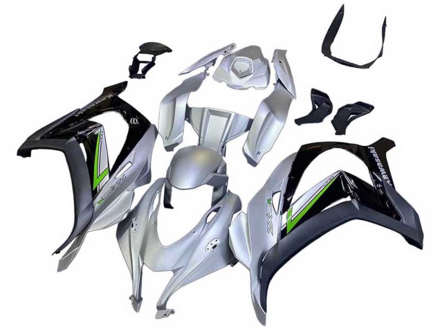 Online Plata Verde Negro Carenados Moto Kawasaki ZX10R 2016-2020