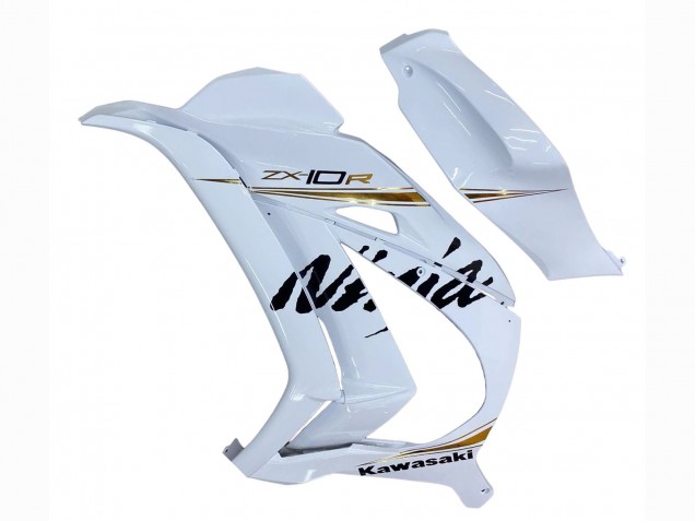 Online Blanco Oro Negro Carenado Moto Kawasaki ZX10R 2016-2020