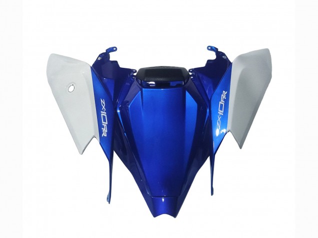 Online Blanco Verde Azul Negro Carenado Moto Kawasaki ZX10R 2021-2025