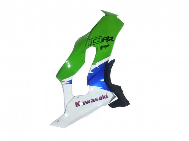 Online Blanco Verde Azul Negro Carenado Moto Kawasaki ZX10R 2021-2025