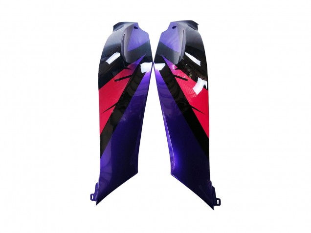 Online Rojo Negro Púrpura Blanco Carenado Moto Kawasaki ZX10R 2021-2025