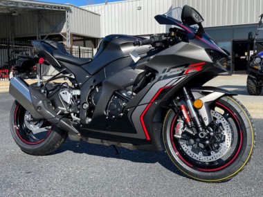 Online Negro Gris Rojo Carenado Moto Kawasaki ZX10R 2021-2025