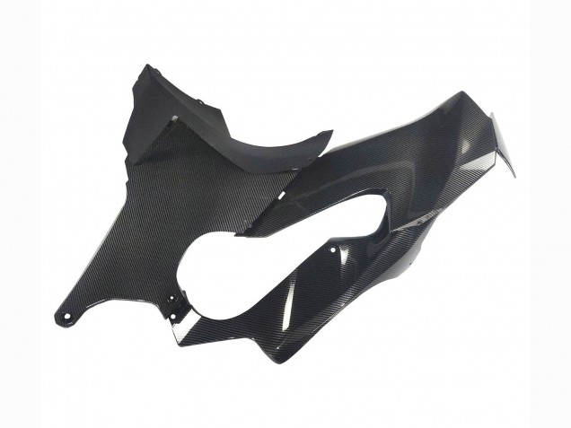 Online Negro FibraCarbono Carenado Moto Kawasaki ZX10R 2021-2025