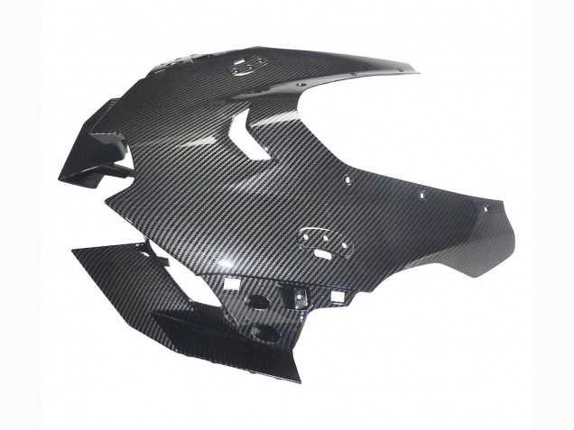 Online Negro FibraCarbono Carenado Moto Kawasaki ZX10R 2021-2025