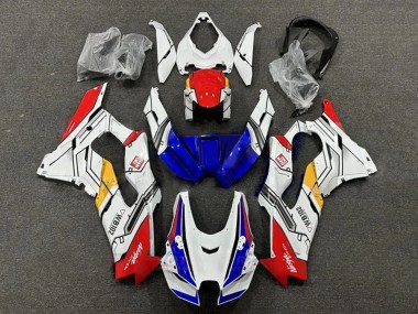 Online Blanco Rojo Azul Amarillo WB102 Carenado Moto Kawasaki ZX10R 2021-2025