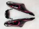 Online Negro Brillante Rojo Rosa Llama Carenado Moto Kawasaki ZX14R ZZR1400 2006-2011