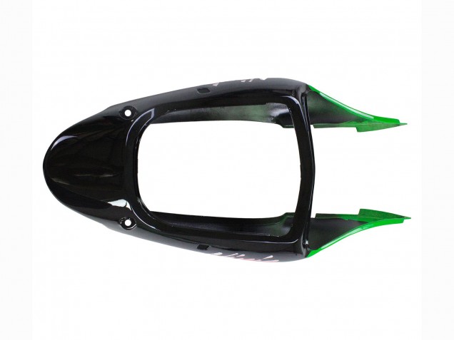 Online Verde Blanco Negro Brillante Carenado Moto Kawasaki ZX6R 1998-1999