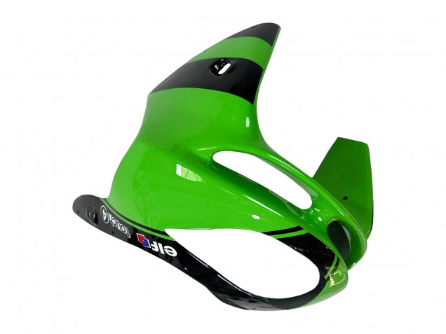 Online Verde Negro Brillante Elf Bridgestone Carenado Moto Kawasaki ZX6R 1998-1999