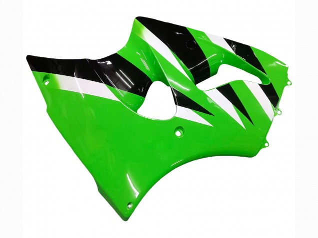 Online Verde Blanco Negro Carenado Moto Kawasaki ZX6R 2000-2002