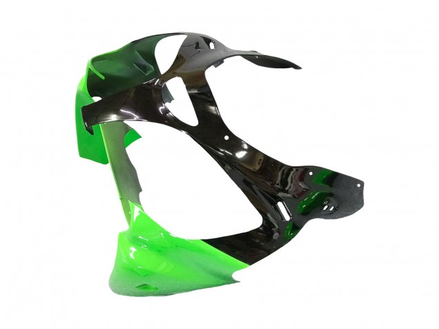 Online Verde Blanco Negro Carenado Moto Kawasaki ZX6R 2000-2002