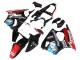 Online Negro Brillante Rojo Azul Rojo PlayStation 2 Carenado Moto Kawasaki ZX6R 2000-2002