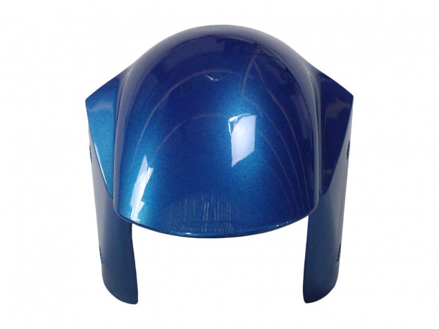 Online Azul Blanco Rojo Tiburón Carenado Moto Kawasaki ZX6R 2003-2004