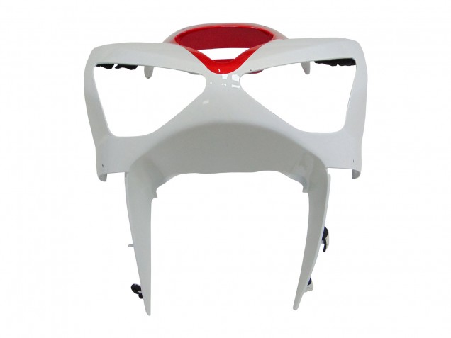 Online Blanco Rojo Carenado Moto Kawasaki ZX6R 2003-2004